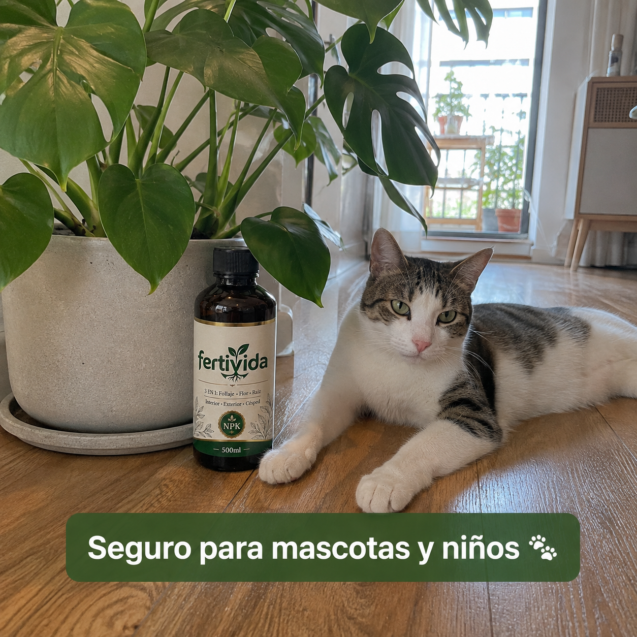 Fertivida | Revitalizador de Suelo y Nutrición para Plantas.